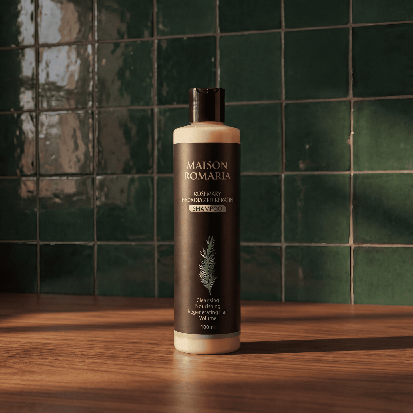 Maison Romaria™ — Shampoing au Romarin pour Cheveux Clairsemés
